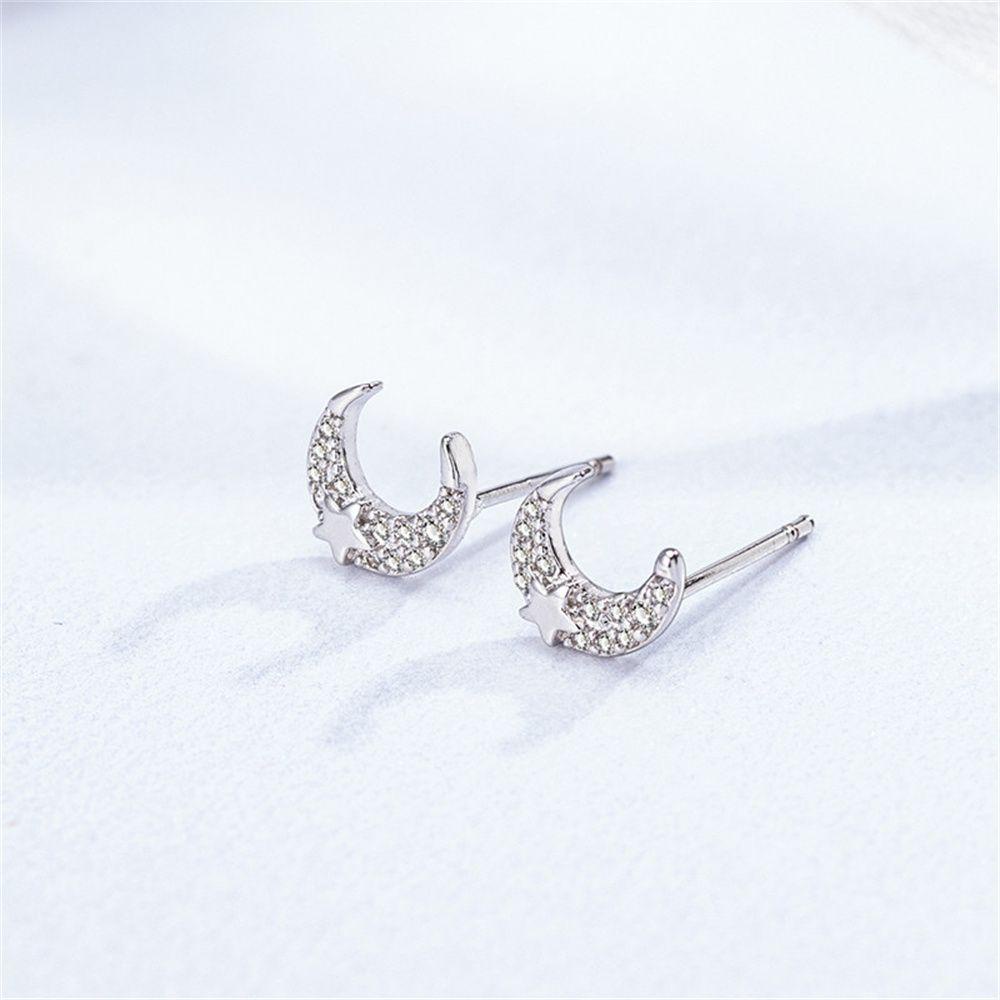 R-flower Earring Perhiasan Hadiah Indah Mini Valentine Ulang Tahun Ear Stud