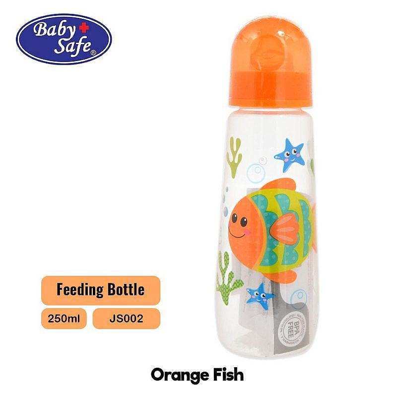 Baby Safe Feeding Bottle 250ml JS002 - Botol Susu Bayi