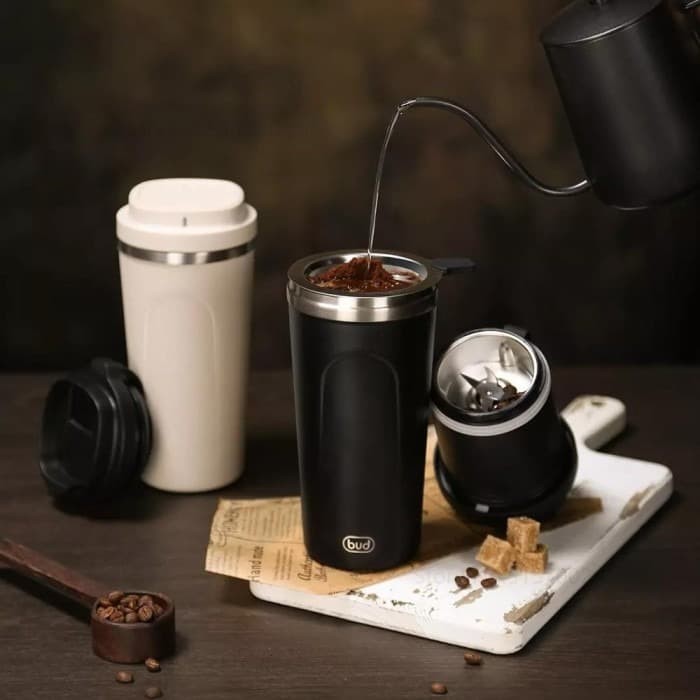 Xiaomi BUD Coffee Portable Maker Expresso Machine Grinder Electric Cup Tumbler Mesin Kopi