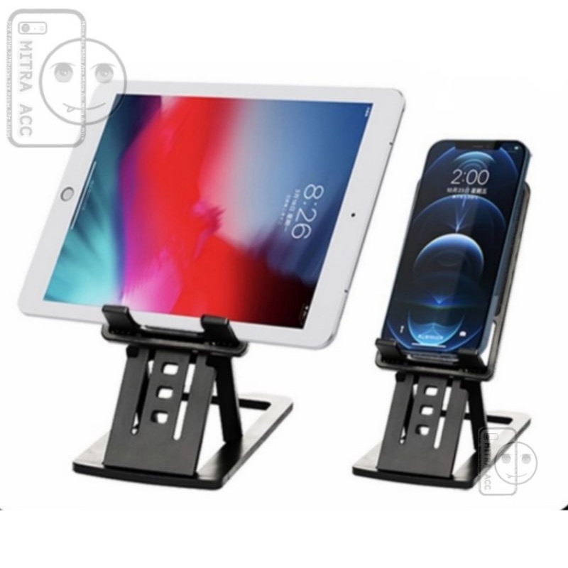 Phone Holder Tempat Dudukan HP Lipat Dekstop Replacement PhoneStand