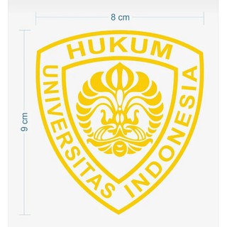 Sticker Kampus Logo Ui Universitas Indonesia Shopee Indonesia