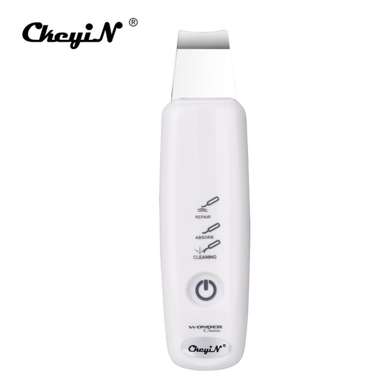

CkeyiN Ultrasonic Skin Scrubber Face Peeling Cleansing Beauty Device