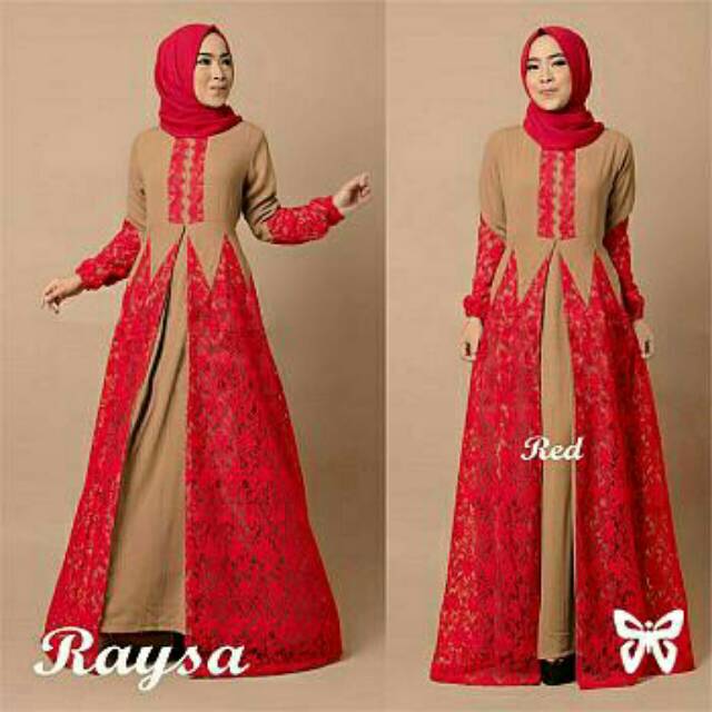 Gamis Raisa + Hijab (edisi terbaru)