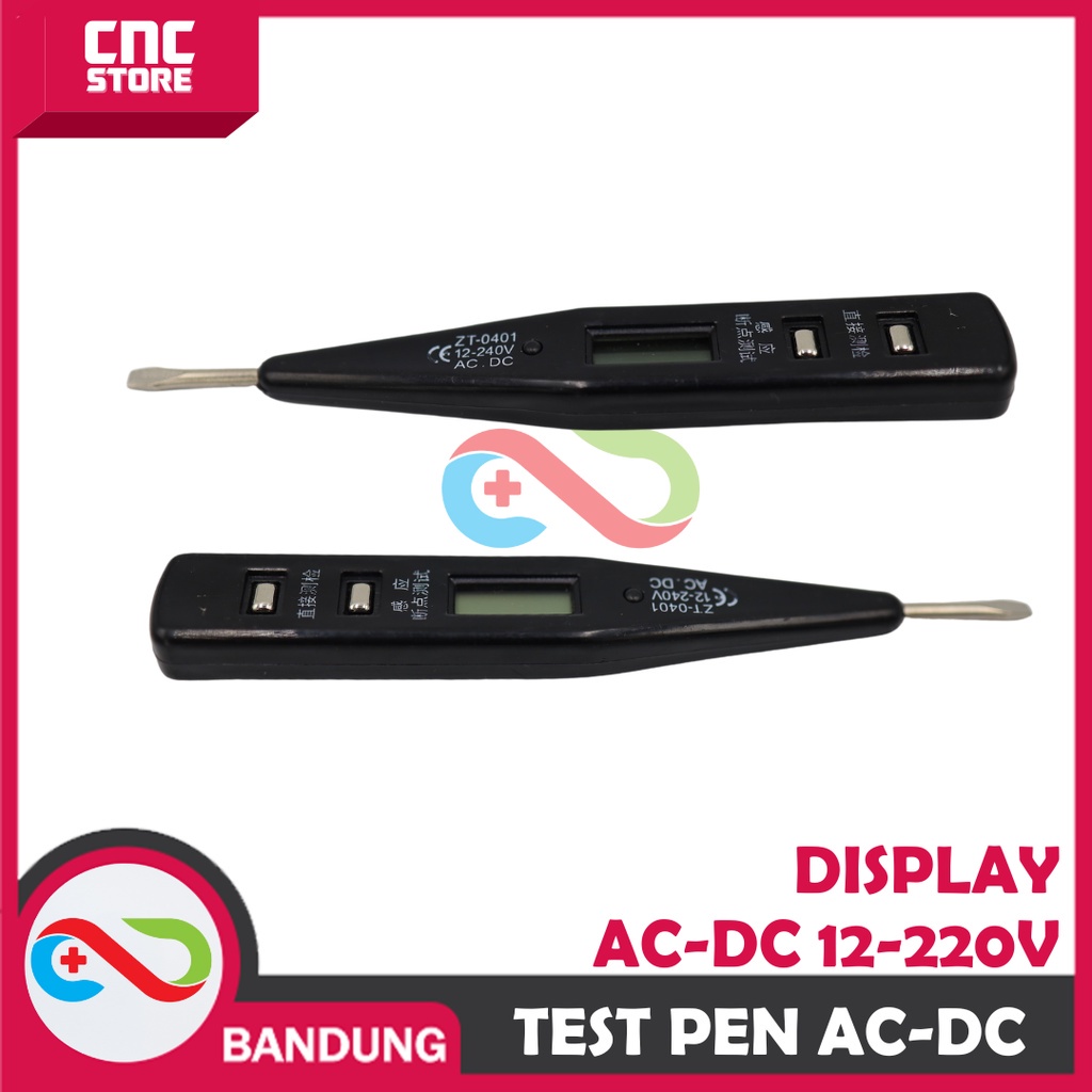 TEST PEN DIGITAL TESTPEN OBENG TES PEN AC OR DC 12V-220V TESPEN