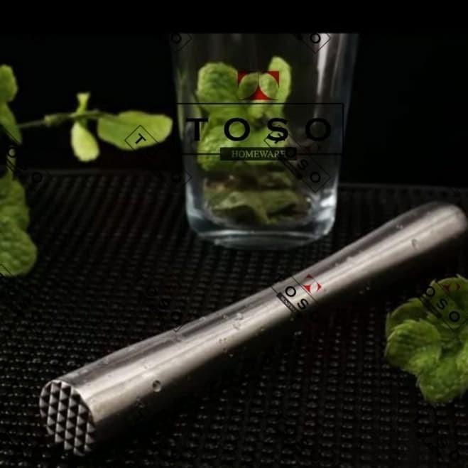 

Stainless Bar Muddler Cocktail Mb05 Tumbukan Penumbuk Buah Mojito