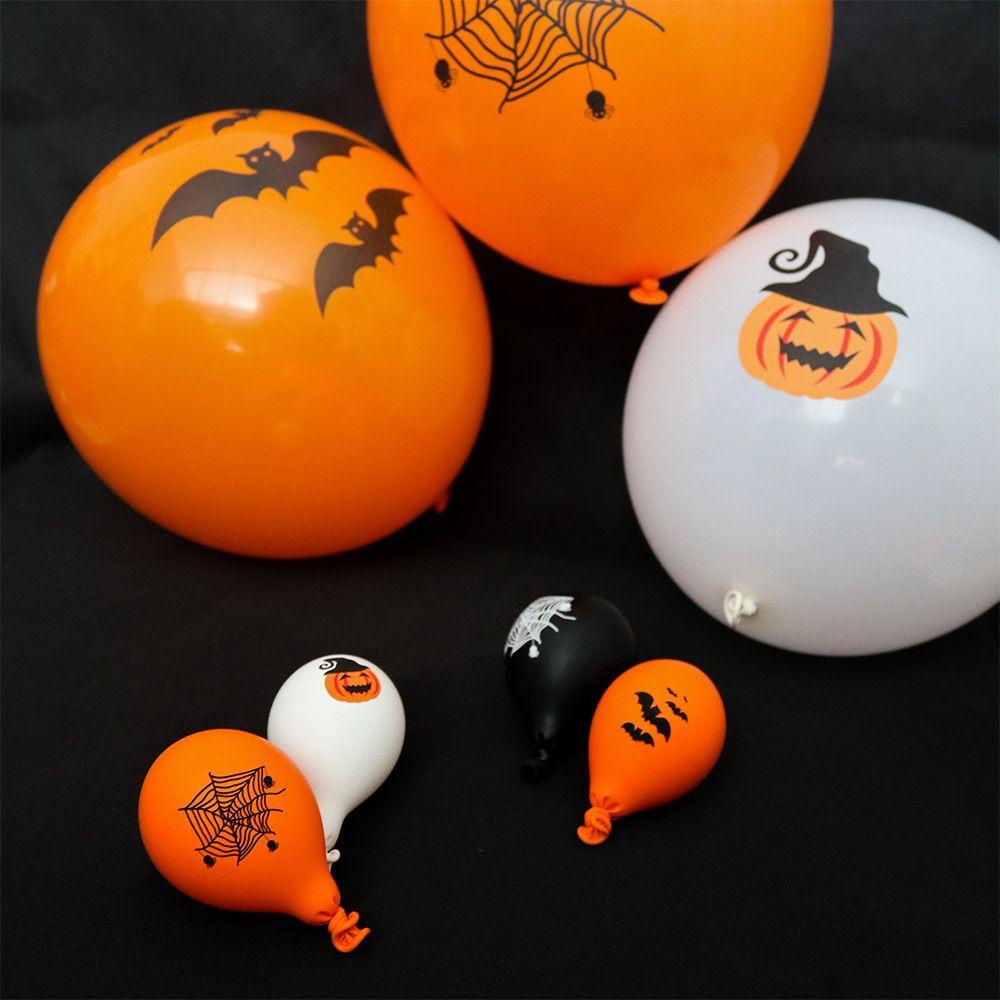 Suyo 100pcs / Set Balon Aluminum Foil 12 &quot;Untuk Dekorasi Halloween