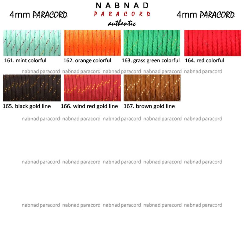 Paracord 4mm Harga Per Meter