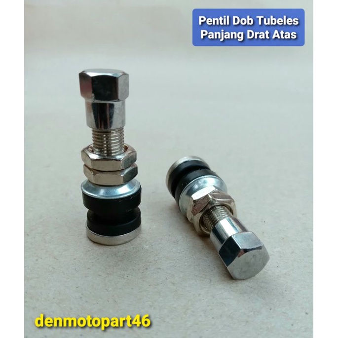 PENTIL DOP BESI CROM BAN TUBELES TUBLES - DRAT ATAS