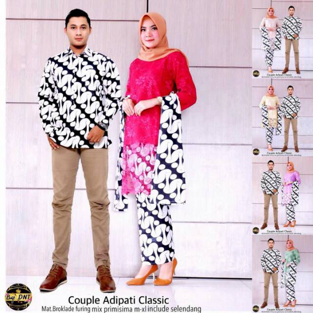 Batik couple adipati classic
