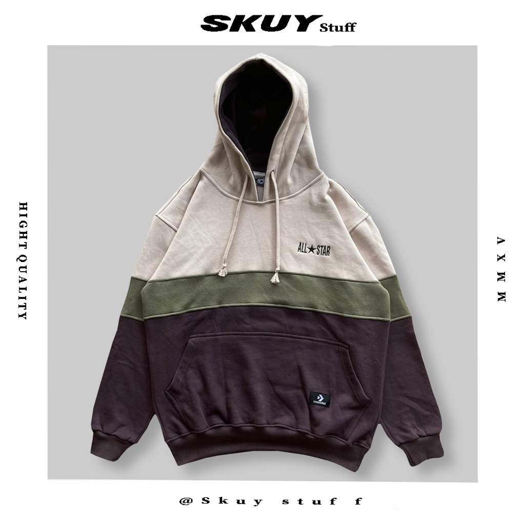 SKUY STUFF - Hoodie Converse Allstar Vintage Series Combinasi