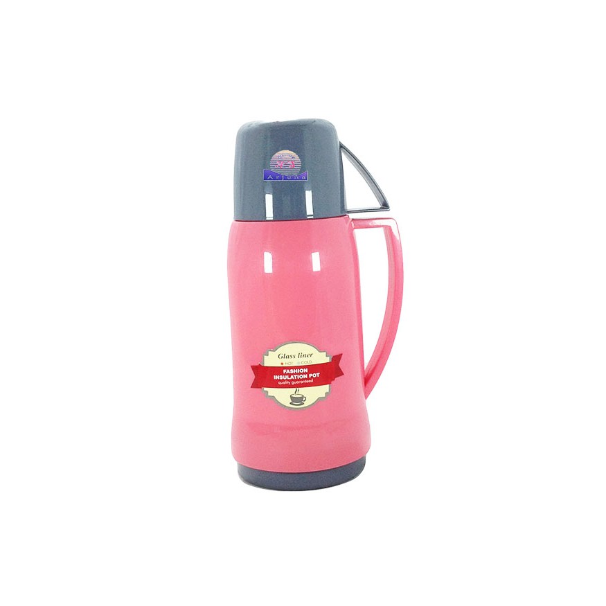 TERMOS MUG 0.5L VACUUM JUG FLASK PINK