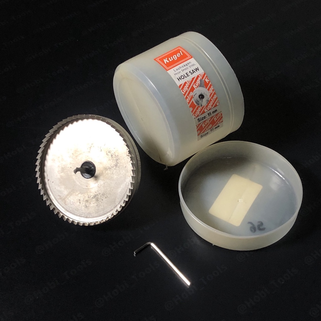 KUGEL MATA BOR BESI HSS 95MM - MATABOR HOLE SAW 95 MM