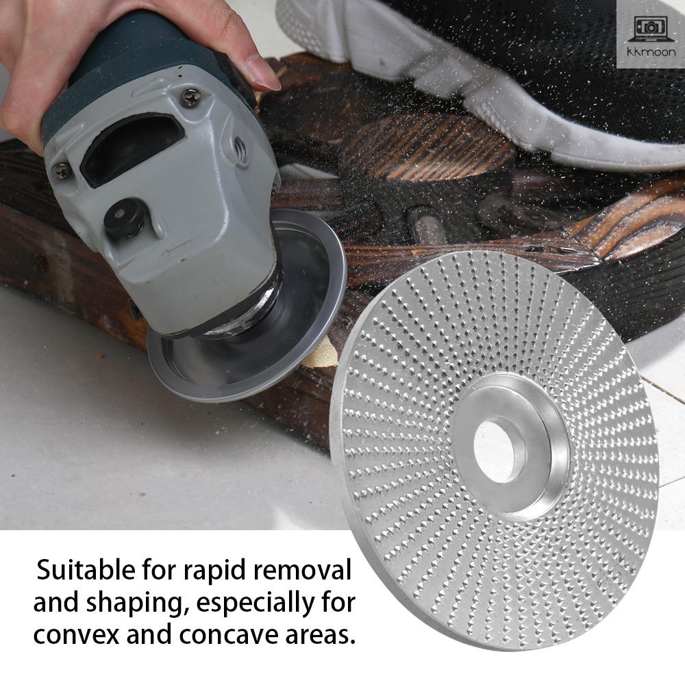 Wood Angle Grinding Wheel Sanding Carving Rotary Tool Abrasive Disc For Angle Grinder Tungsten Carbi Shopee Indonesia