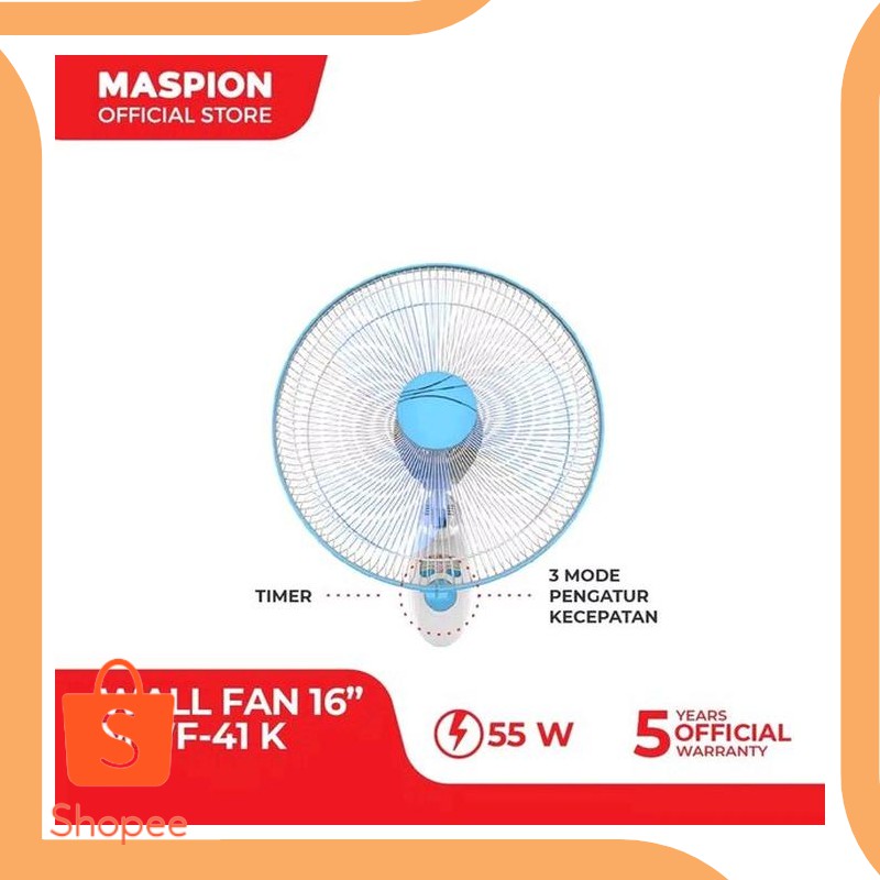 Unik sparepart kipas angin maspion dinding 16inch 20DEZ Diskon