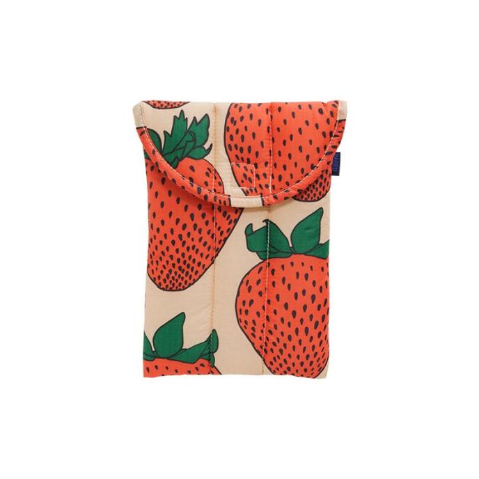 Baggu - Puffy Tablet/Laptop Sleeve in Strawberry