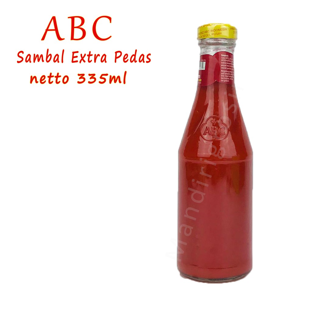 * SAMBEL * ABC * EXTRA * PEDAS * 335ML