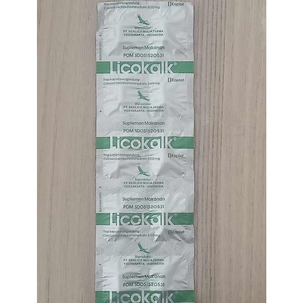 Licokalk Calcium Lactate - Strip