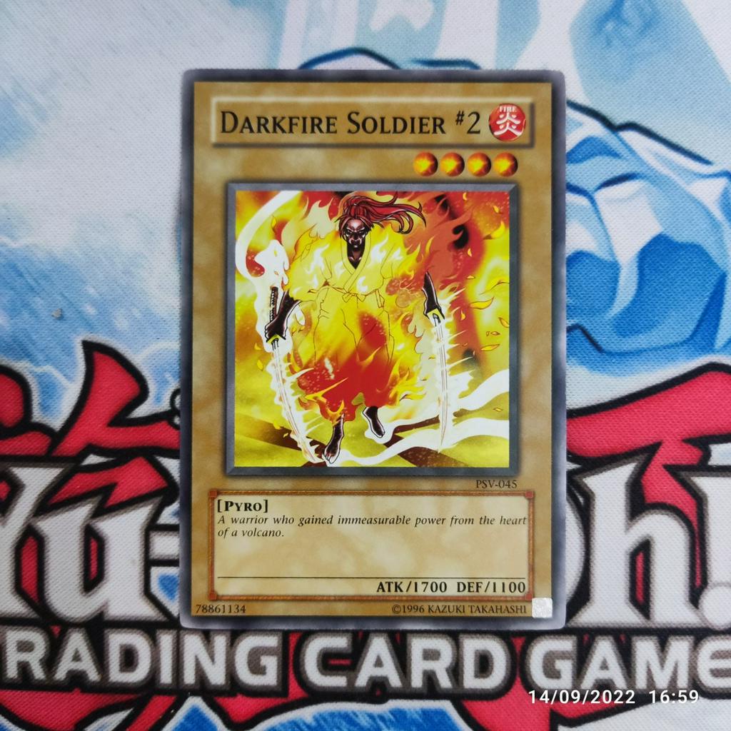 yugioh darkfire soldier #2 PSV common original