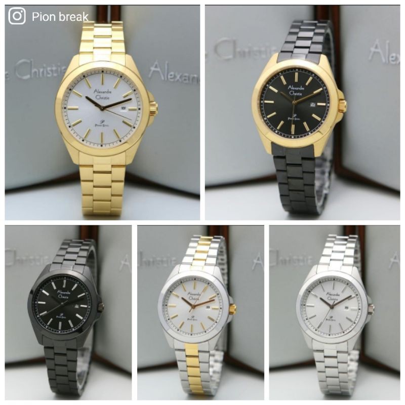 Alexandre christie Woman 1015 primo steel | Ac 1015 | Ladies AC1015 wanita Ori