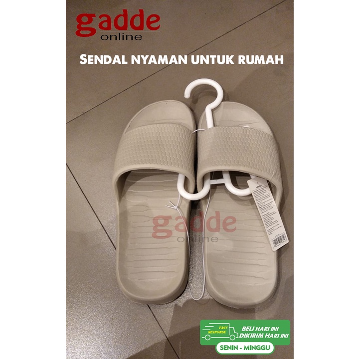 Sendal Sandal Selop Wanita Miniso Original Women Slippers Slip on Bathroom Nyaman Ringan anti Slip -