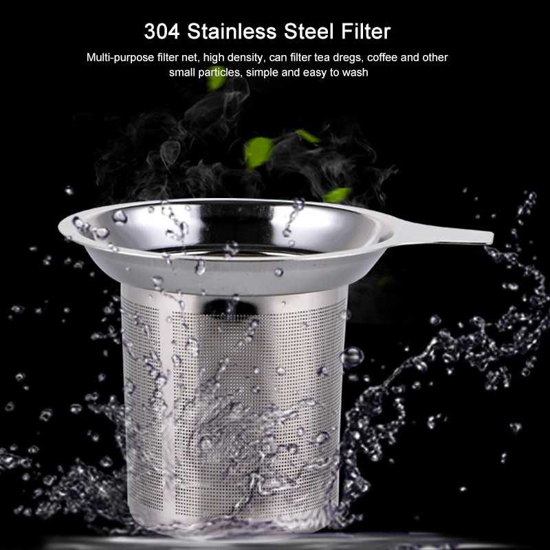 Filter Saringan Teh Stainless Reusable Tea Infuser Strainer