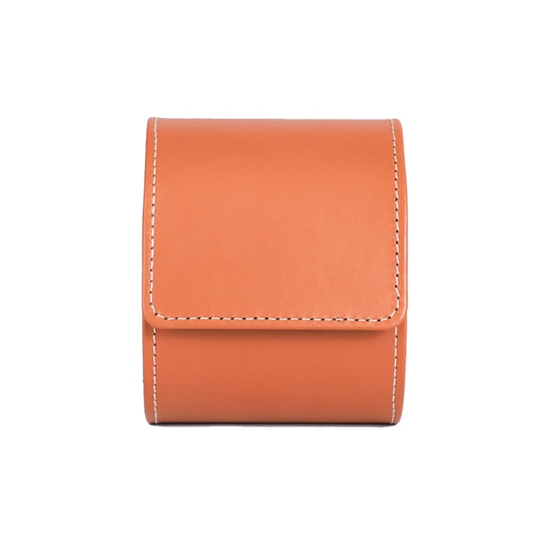 Case Holder Jam Tangan Model Roll 1 / 3 Slot Bahan PU Untuk Pria Dan Wanita