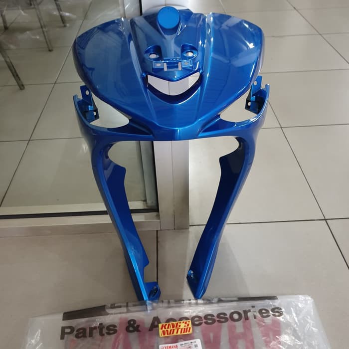 TAMENG DEPAN VEGA ZR blue mc ASLI YAMAHA