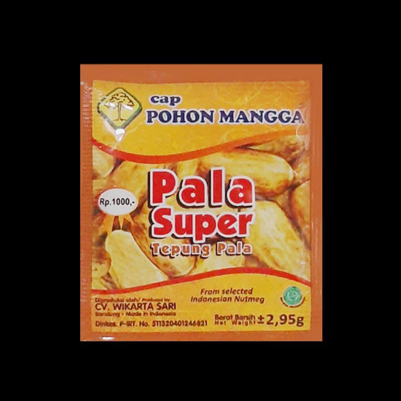 

Bumbu Pala Super Cap Pohon Mangga 2,95g