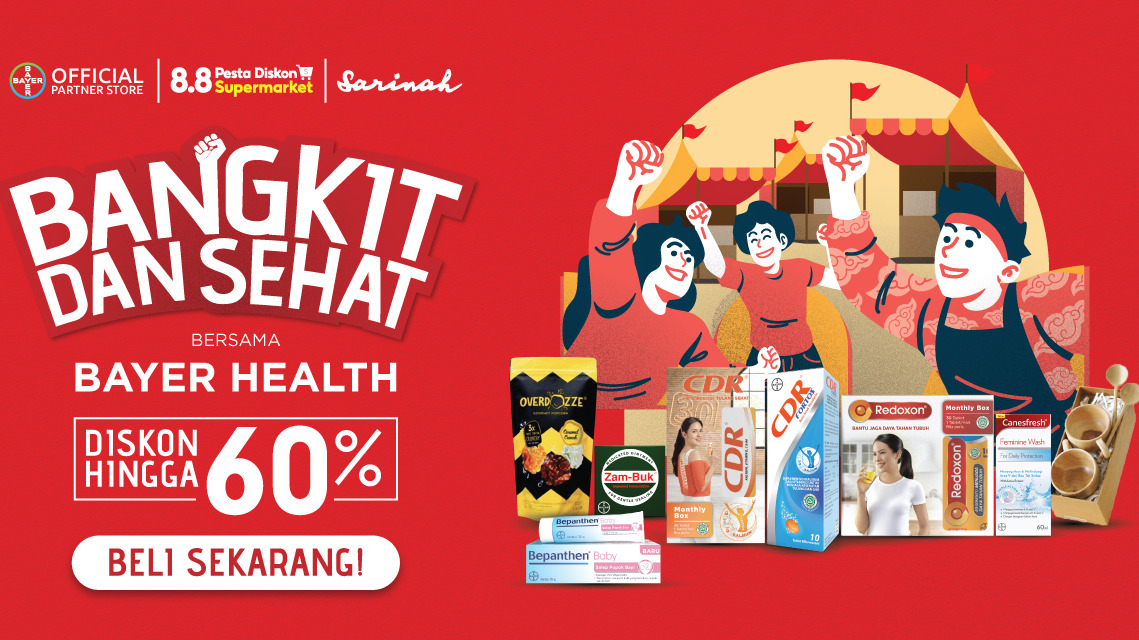 Toko Online Bayer Health Official Partner | Shopee Indonesia