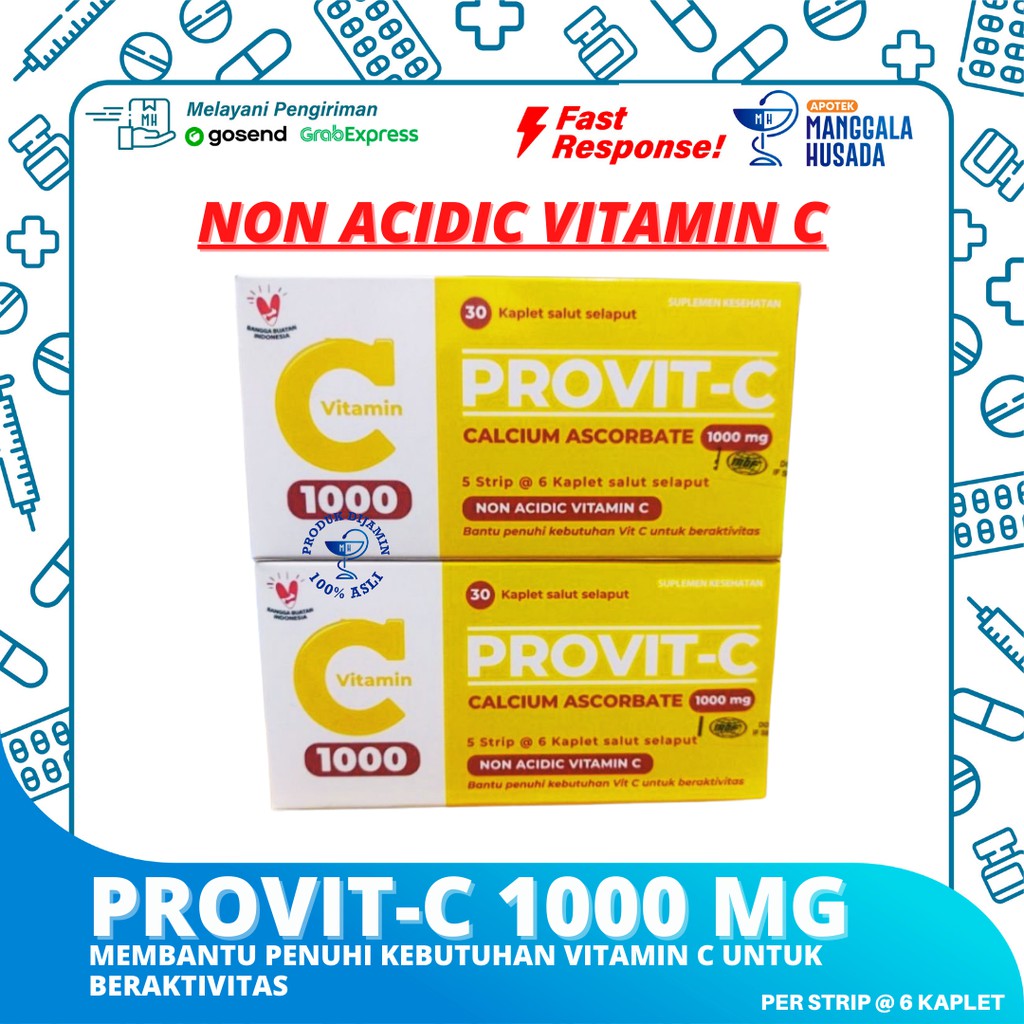 PROVIT-C 1000 MG PER STRIP @ 6 KAPLET