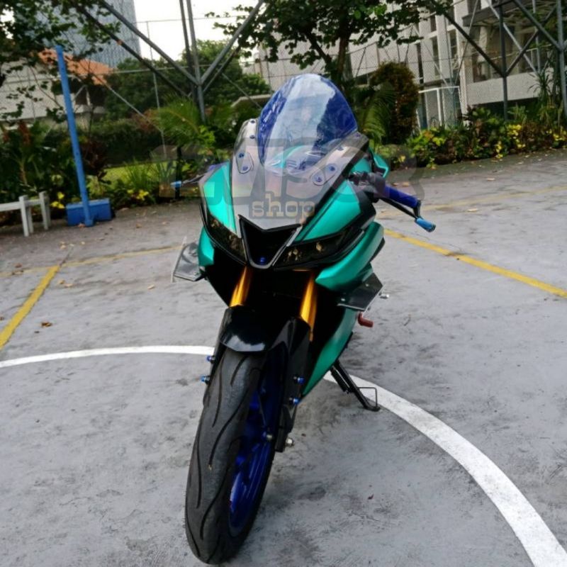 windshield R15 V3 super jenong . visor R15 V3 jenong . visor R15 v3 jenong + list karet