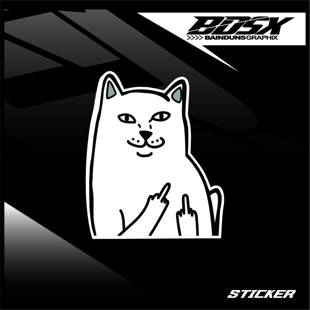 STICKER FINGERCAT