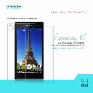 NILLKIN Tempered Glass Sony Xperia Z1 Compact M51W Screen Antigores