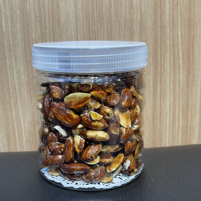 Roasted Almond Honey 300Gr ( Toples )