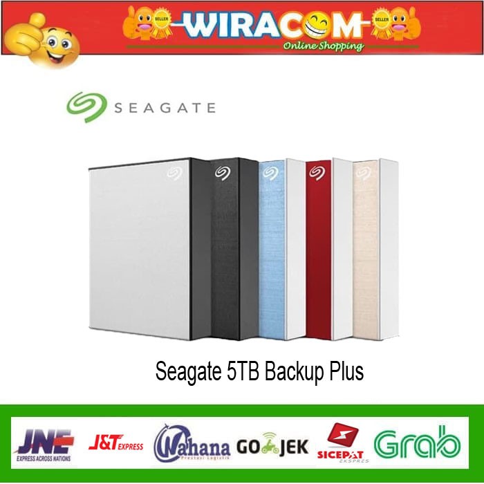 Seagate 5TB Backup Plus HDD / Hardisk / Harddisk External Baru