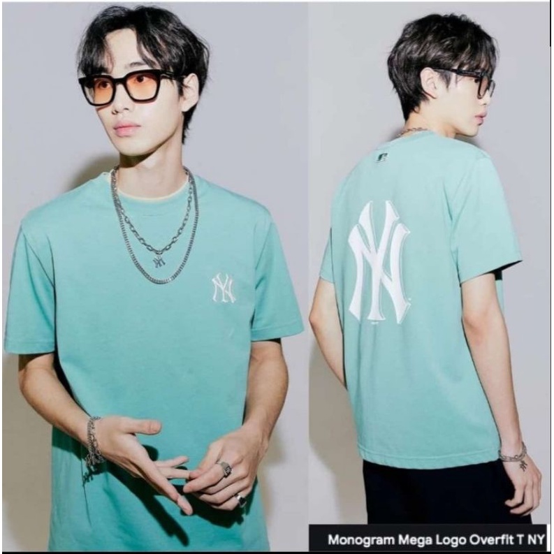 KAOS MLB MONOGRAM MEGA-LOGO OVERFIT T-SHIRT ORIGINAL