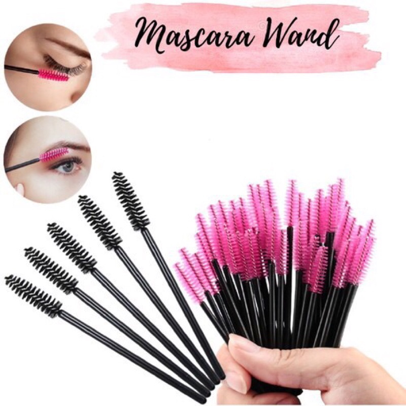 [PROMO!!!] Mascara Wand Eyelash Extension  / Spoolie Brush / Sisir Bulumata / sikat bulumata