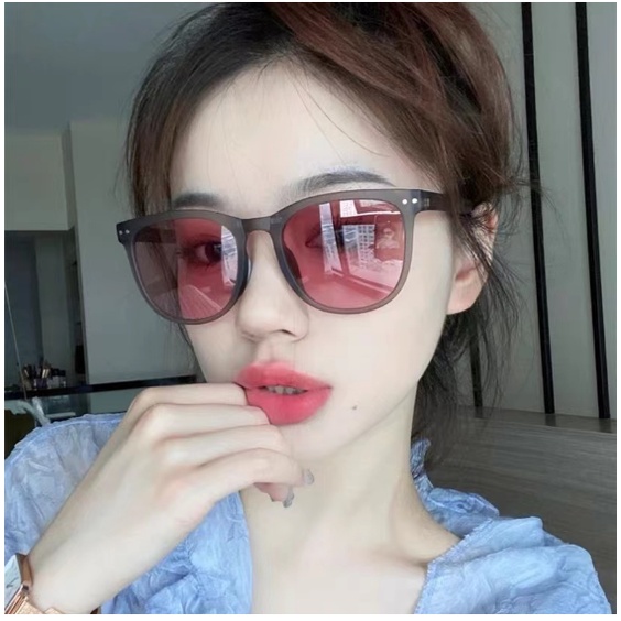 Kacamata Hitam Terbaru bisa di LIPAT Sunglasses Anti-UV Wanita Pria Import Kacamata Fashion