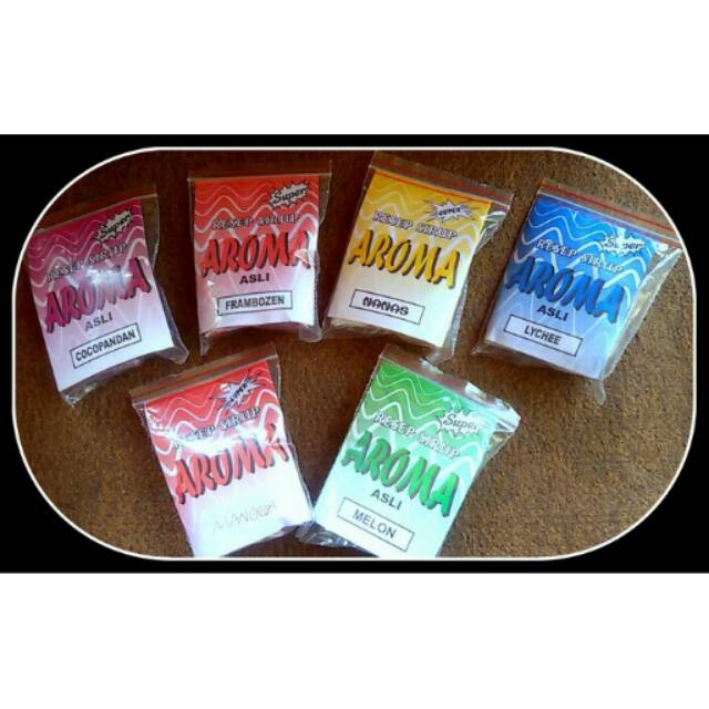 

Bahan Sirup AROMA Asli Banyak varian Rasa