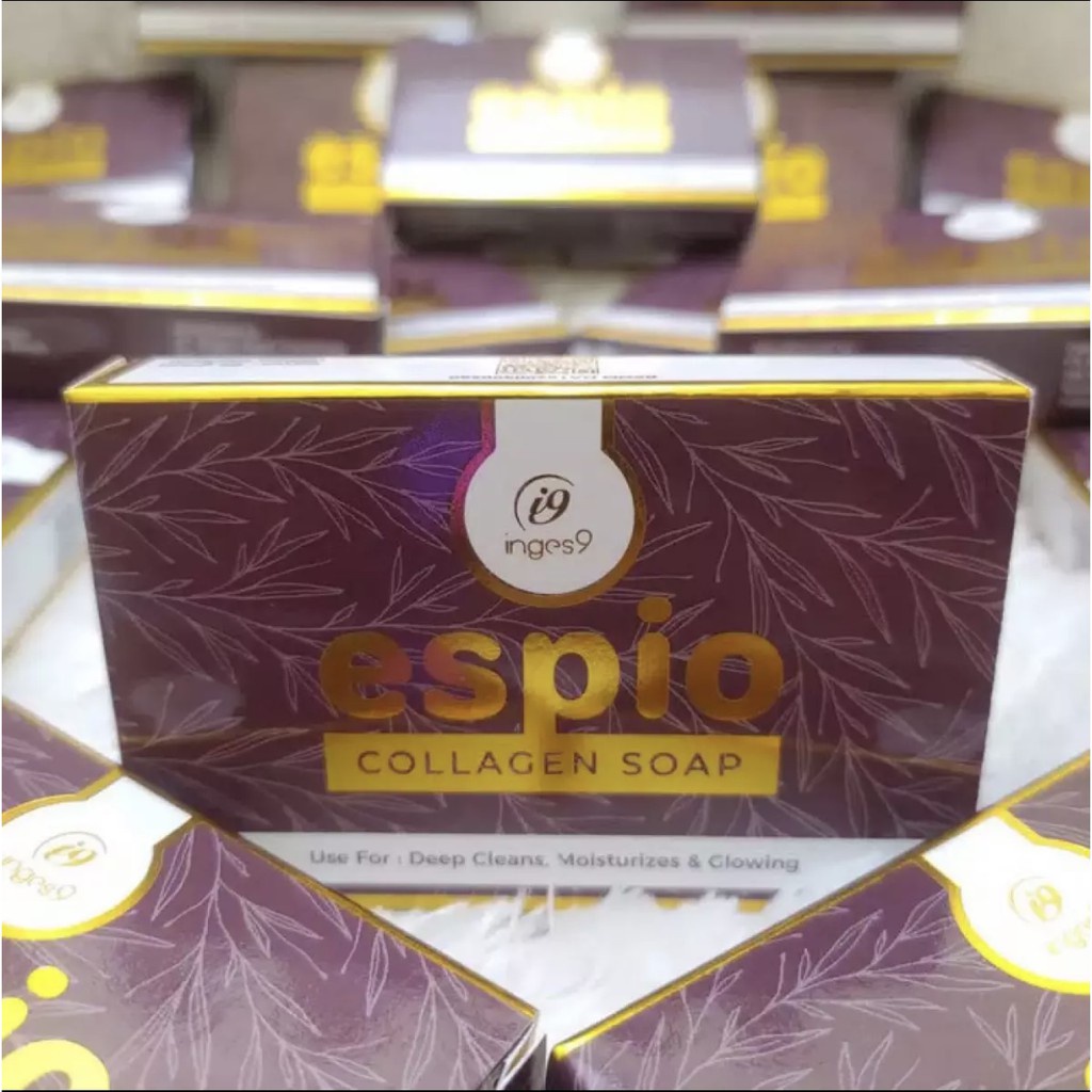 SABUN ESPIO ORIGINAL SABUN ESPIO COLLAGEN SOAP MENCERAHKAN KULIT MEMBERSIHKAN FLEK HITAM DLL