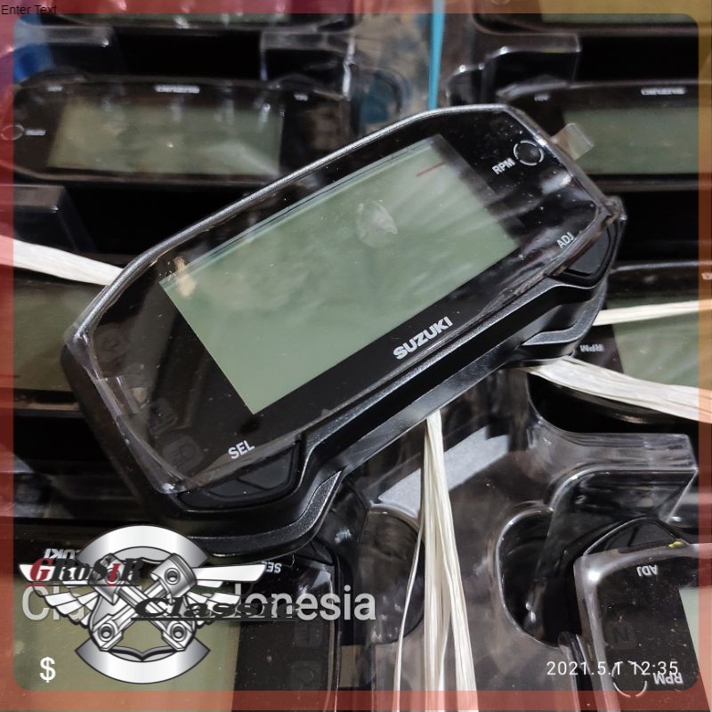 speedometer Suzuki GSX atau Fu injeksi atau Fu fi spedo FU