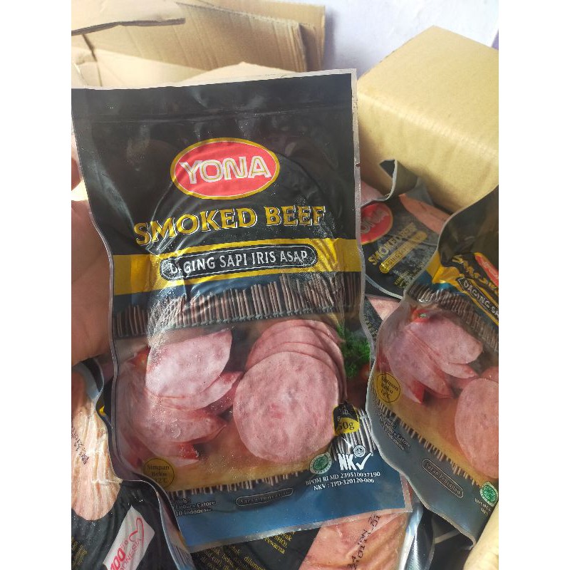 

Yona Smoked Beef 250gr 10pcs