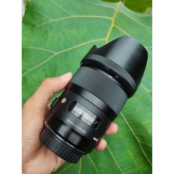 lensa sigma art 35mm f1.4 for canon