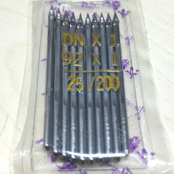 JARUM DN 1 NO 25, JARUM MESIN JAHIT KARUNG NEWLONG NP7A