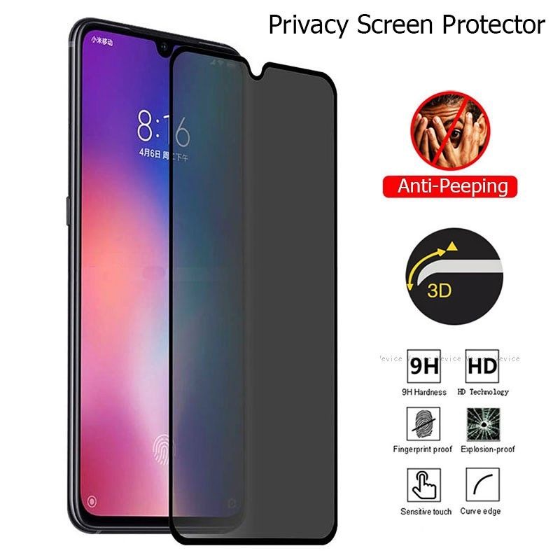 Ceramic Glass ANTI SPY Xiaomi Redmi 8/ 8A/ 8A pro/ Note 7/ Note 8/ Note 9 AntiGores Privacy