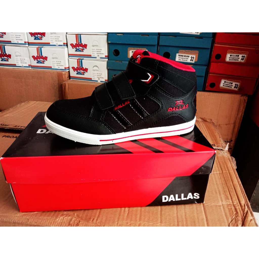 SEPATU SEKOLAH DALLAS 275 V - COUNTRY SIZE 33-40 SEPATU ANAK LAKI-LAKI PEREMPUAN SEPATU BOOT