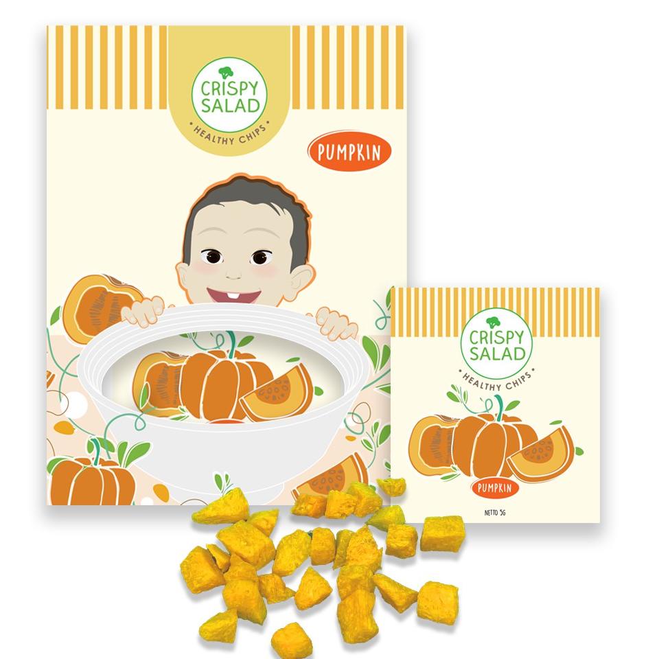 

Terlaris.. Crispy Salad Pumpkin Box isi 10 pcs @ 5gr 47