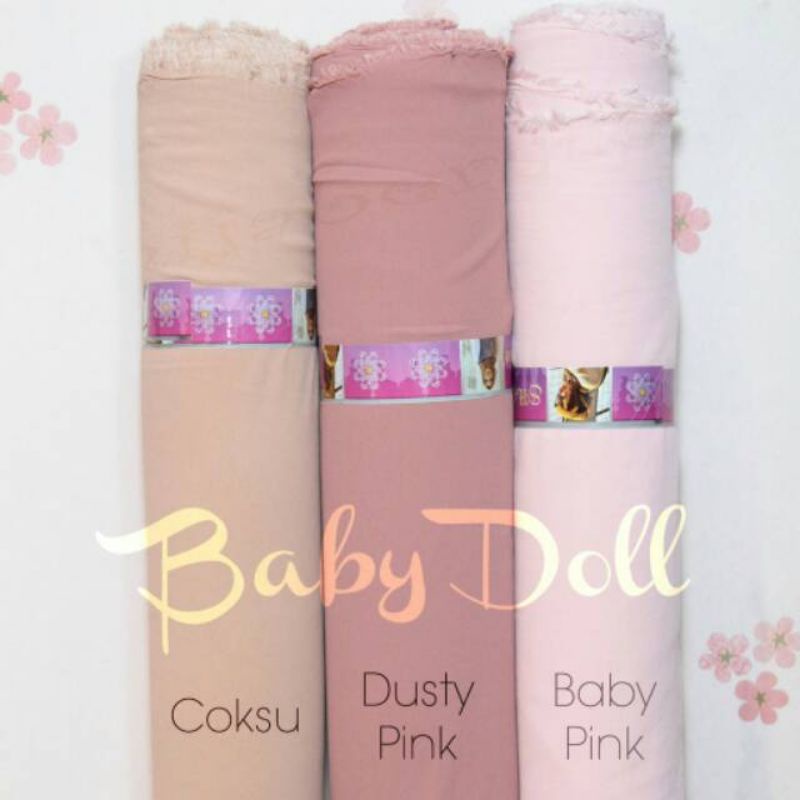 Baby Doll Ceruty Kain Meteran