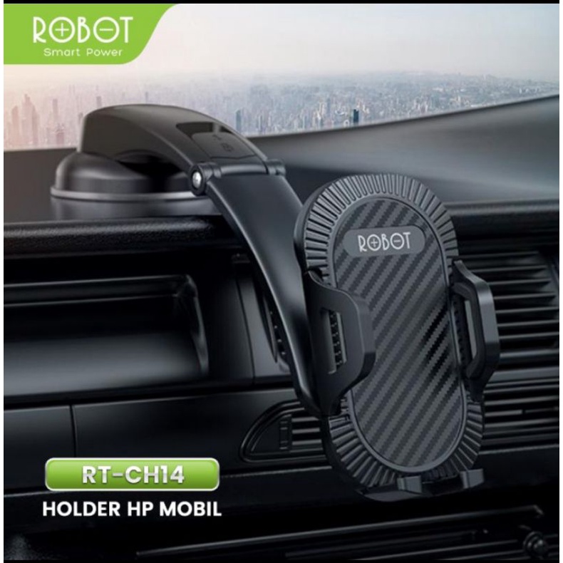Robot RT-CH14 Car Holder Suction Cup - Robot RT CH14 Stent Auto Lock