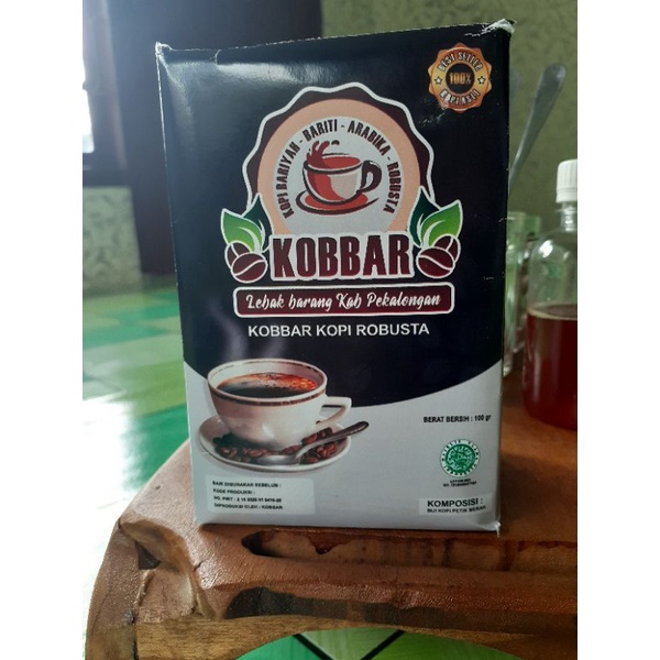 

KOBBAR Kopi Robusta Box isi 10 Sachet